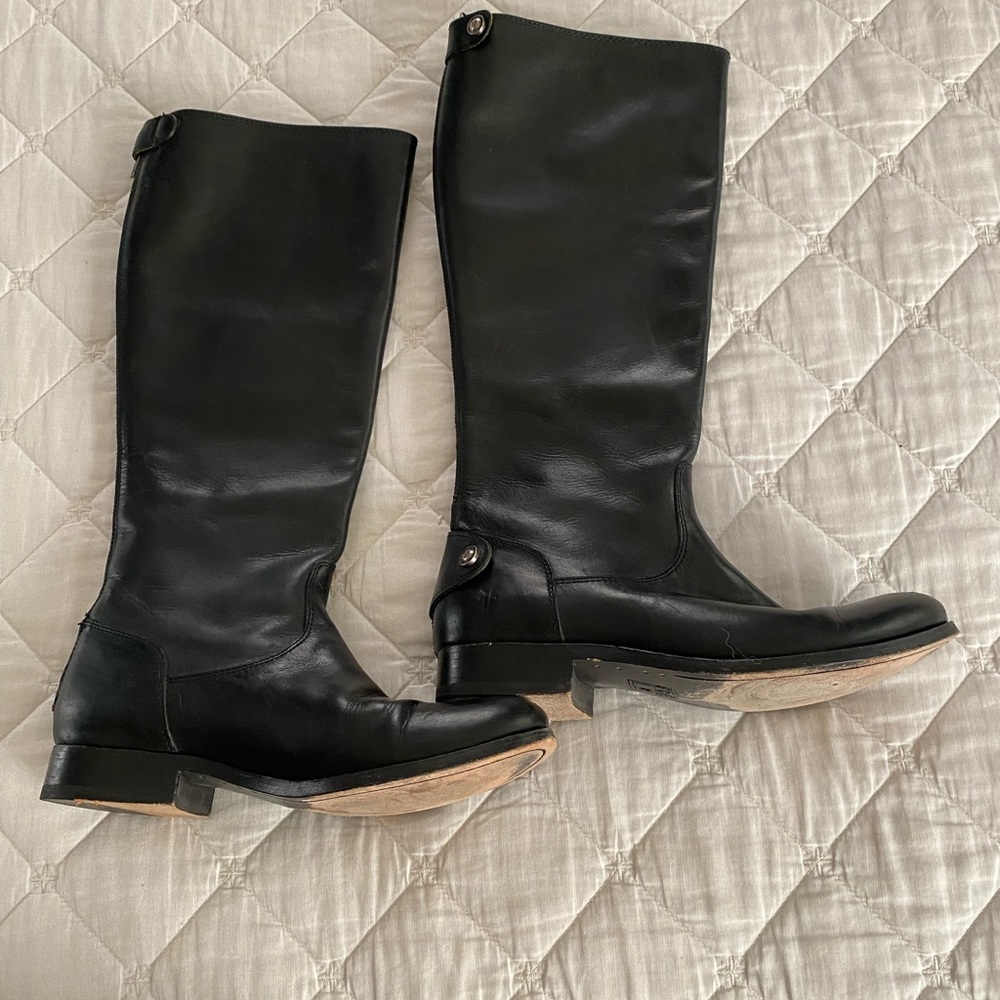 Frye Melissa Button Back boots